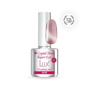 Crystal Nails Tiger Eye Lux HEMA Free CrystaLac - Rose 4ml főképe